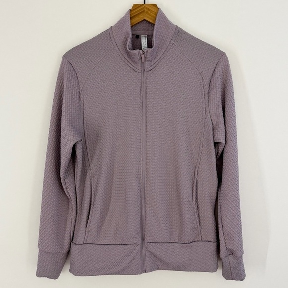 adidas Jackets & Blazers - Adidas Women's Ultimate365 Textured Golf Jacket Preloved Fig Color Size Large
